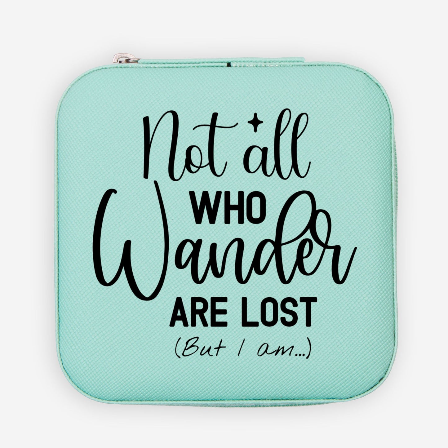 Not all who wander Jewelry Travel Case