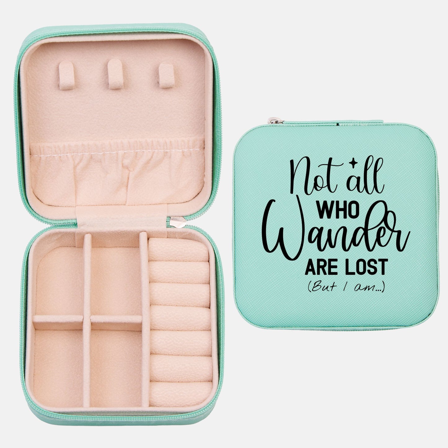 Not all who wander Jewelry Travel Case