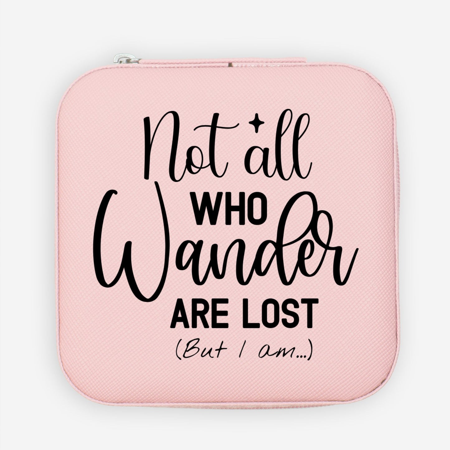 Not all who wander Jewelry Travel Case