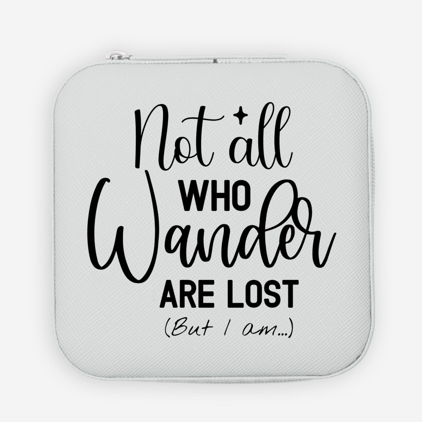 Not all who wander Jewelry Travel Case